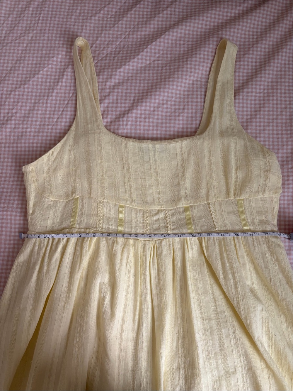 Princess Polly Lorinda Mini Dress Yellow - Picture 6 of 8